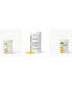 NeoLife Daily Foundation Bundle with Formula IV, Omega-3 and Sustained Release Vitamin C