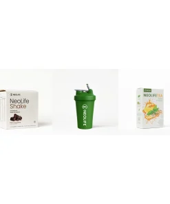 NeoLife Shake Starter Kit with NeoLifeShake, the NeoLife Shaker and NeoLifeTea